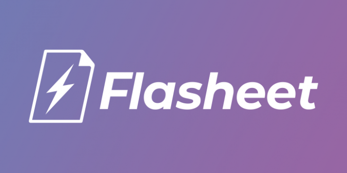 Flasheet